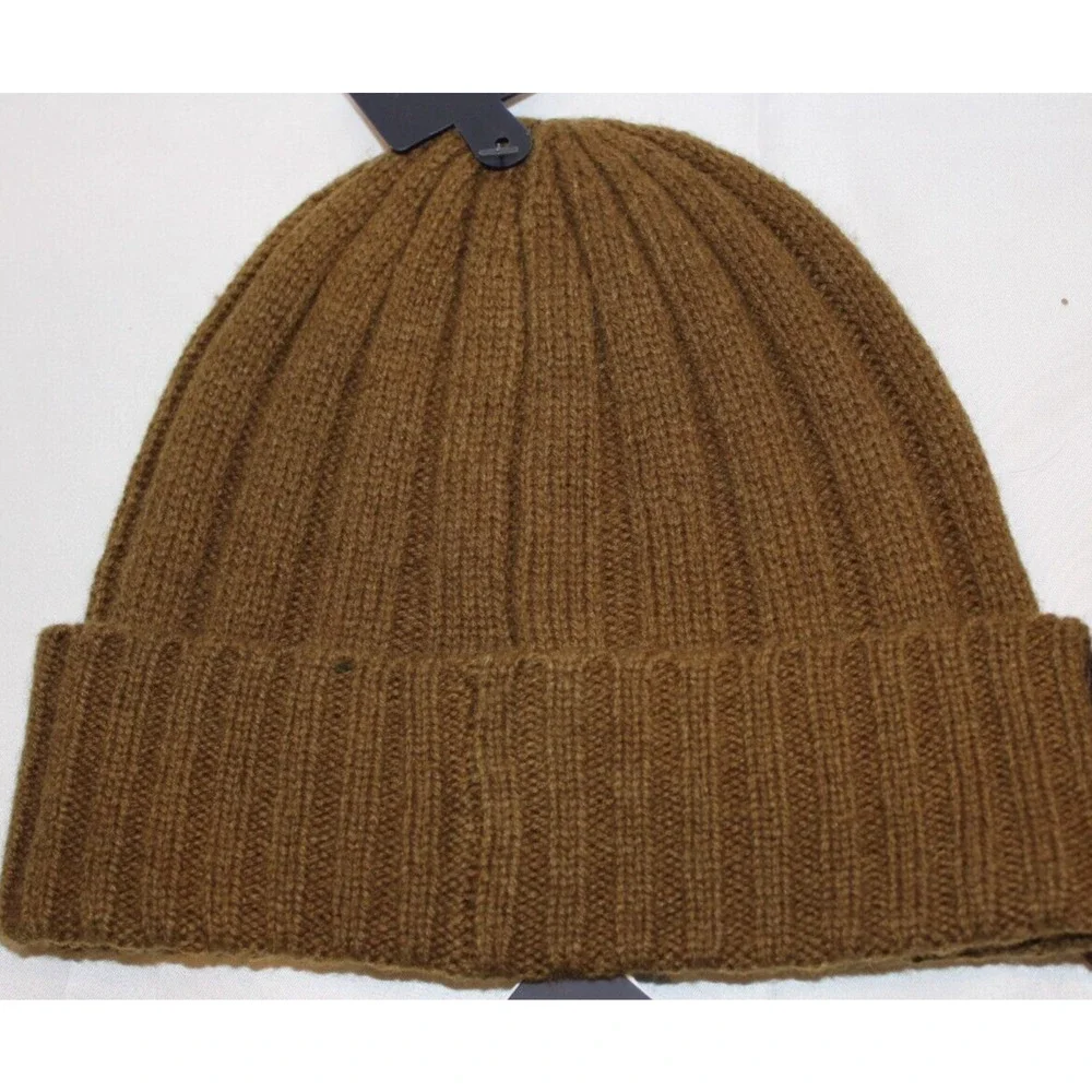 Polo Ralph Lauren Men's Skull Cap Beanie Winter Hat Olive Green O/S‎ NWT $59